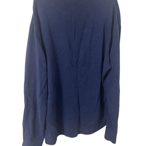 Polo Ralph Lauren Collared 1/4 Zip Blue Pull Over Sweater men Size small - Picture 4 of 16